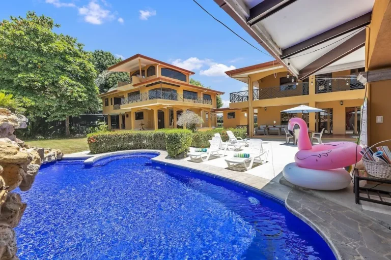 Cielo Azul 8BR Vacation Rental Half Block from Jaco Beach